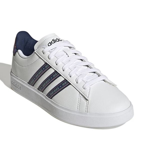 Adidas Grand Court 2 Low Women's Leather Casual Fashion Shoes Sneakers NIB - Picture 3 of 5